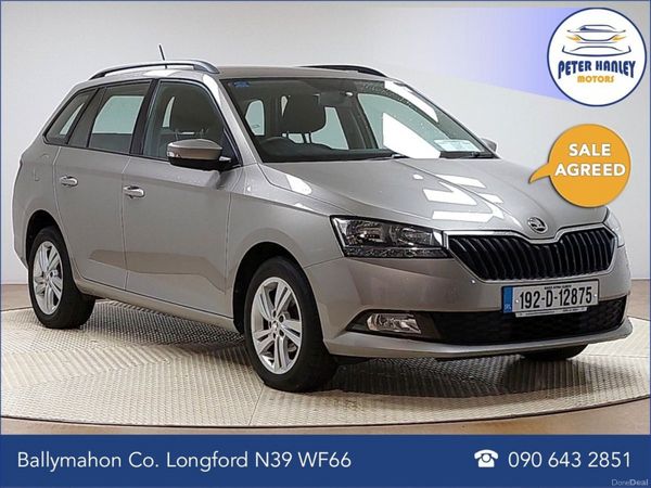 Skoda Fabia Estate, Petrol, 2019, Grey