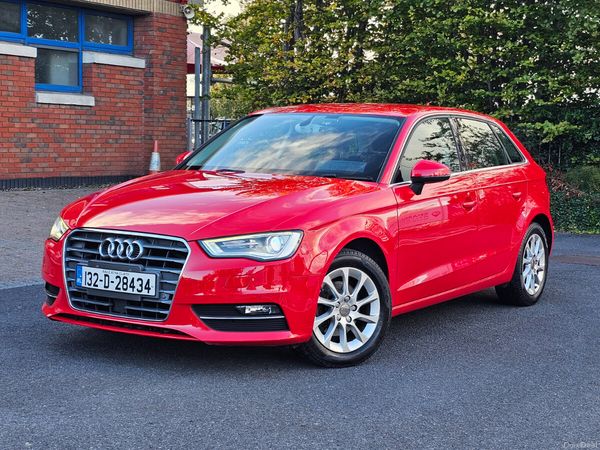 Audi A3 Hatchback, Petrol, 2013, Red