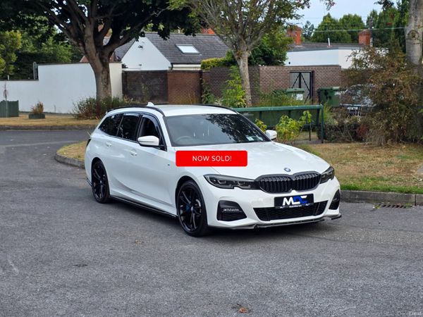 BMW 3-Series Estate, Petrol Plug-in Hybrid, 2021, White