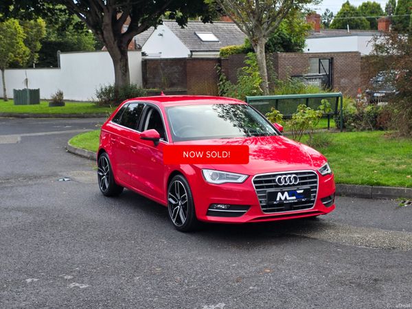 Audi A3 Hatchback, Petrol, 2014, Red