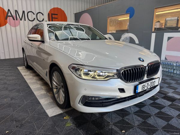BMW 5-Series Saloon, Diesel, 2018, White