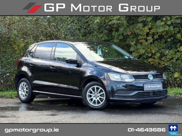 Volkswagen Polo Hatchback, Petrol, 2016, Black