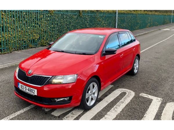 Skoda Rapid Saloon, Diesel, 2018, Red