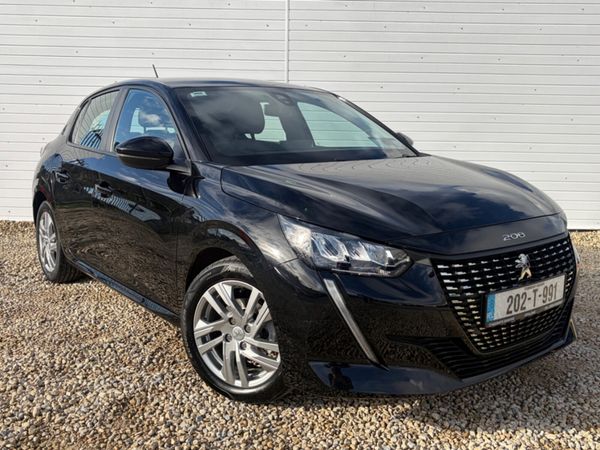 Peugeot 208 Hatchback, Petrol, 2020, Black