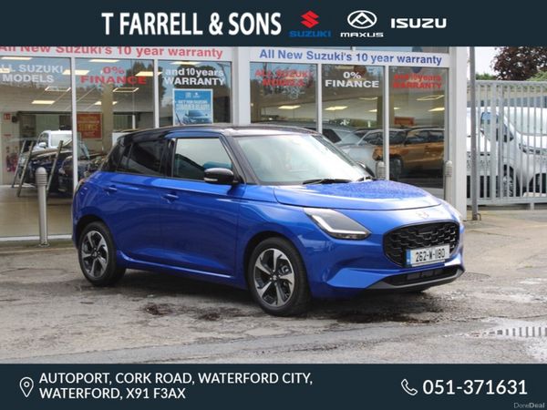 Suzuki Swift Hatchback, Petrol Hybrid, 2026, Blue