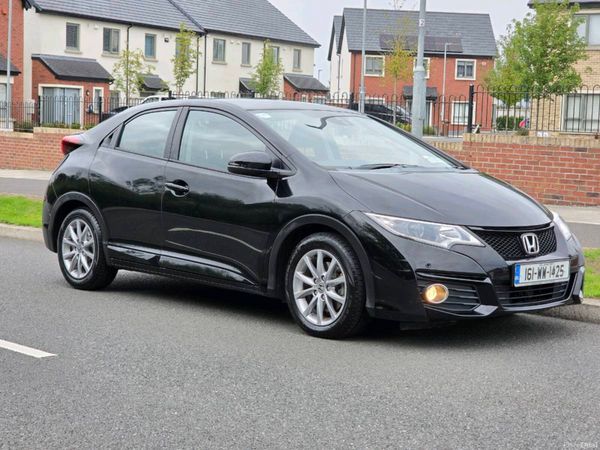 Honda Civic Hatchback, Diesel, 2016, Black