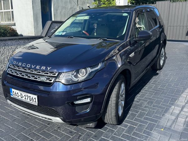 Land Rover Discovery Sport SUV, Diesel, 2016, Blue