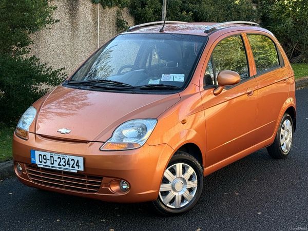 Chevrolet Matiz Hatchback, Petrol, 2009, Orange