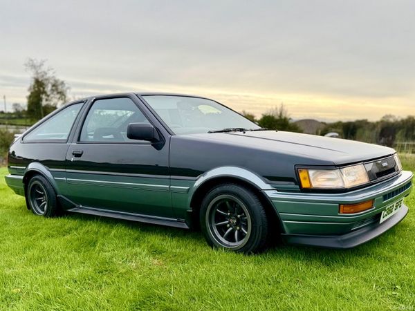 Toyota Corolla Coupe, Unknown, 1986, Black