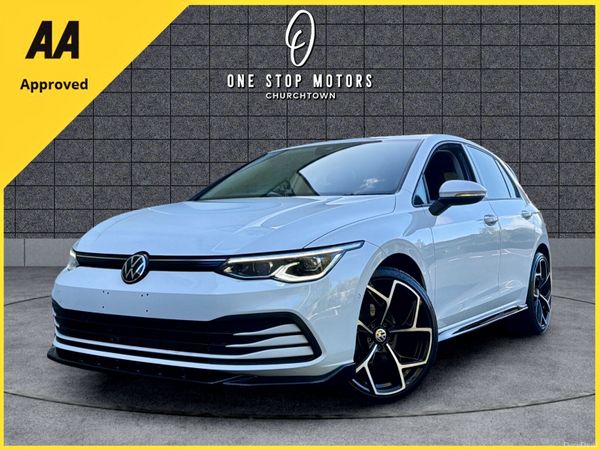 Volkswagen Golf Hatchback, Petrol Hybrid, 2021, White