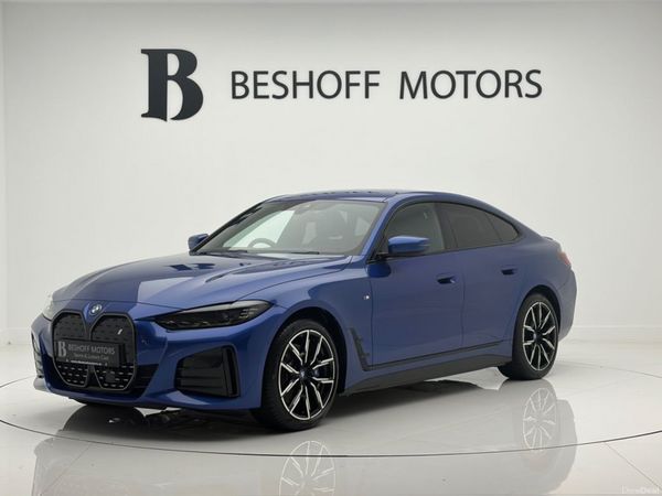 BMW i4 Coupe, Electric, 2022, Blue