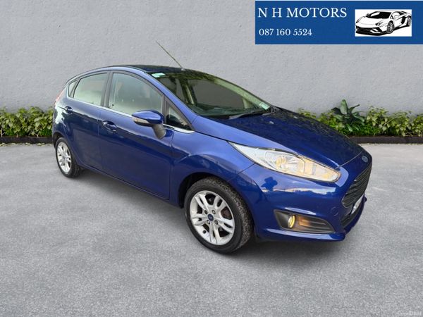 Ford Fiesta Hatchback, Petrol, 2015, Blue