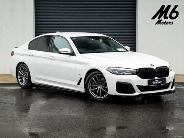 BMW 5-Series Saloon, Diesel, 2021, White