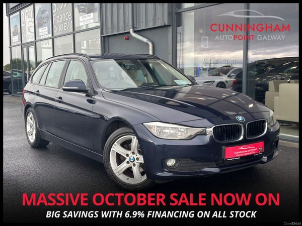 BMW 3-Series Estate, Diesel, 2015, Blue