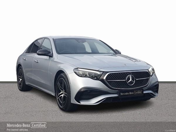 Mercedes-Benz E-Class Saloon, Diesel Plug-in Hybrid, 2026, Silver