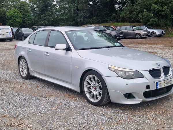 BMW 5-Series Saloon, Diesel, 2007, Silver