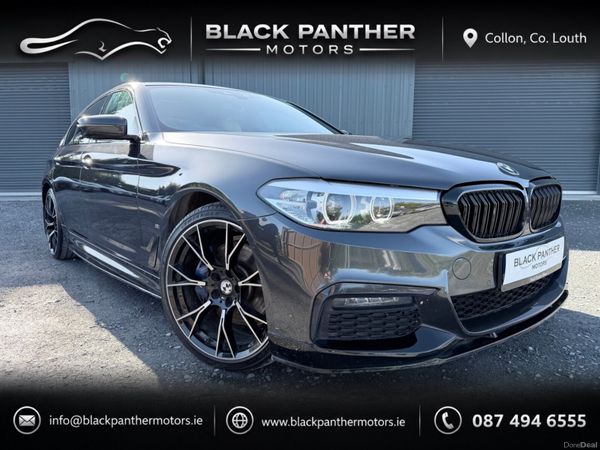 BMW 5-Series Saloon, Petrol Plug-in Hybrid, 2020, Grey