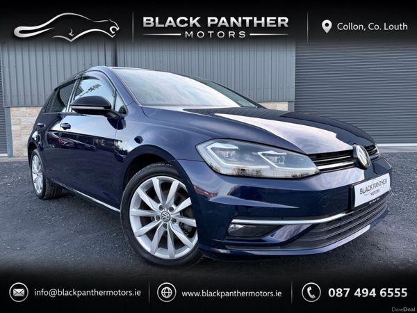 Volkswagen Golf Hatchback, Petrol, 2018, Navy