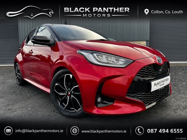 Toyota Yaris Hatchback, Petrol Hybrid, 2022, Red