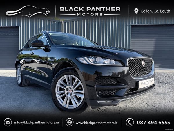 Jaguar F-Pace SUV, Diesel, 2017, Black