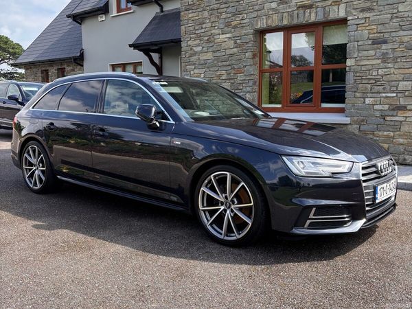 Audi A4 Estate, Diesel, 2017, Blue