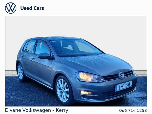 Volkswagen Golf Hatchback, Diesel, 2016, Grey