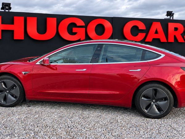 Tesla Model 3 Saloon, Electric, 2020, Red