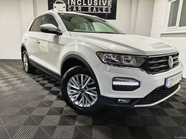 Volkswagen T-Roc SUV, Petrol, 2022, White