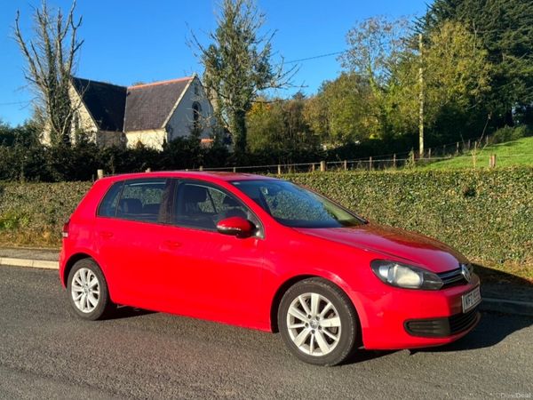 Volkswagen Golf Hatchback, Diesel, 2012, Red