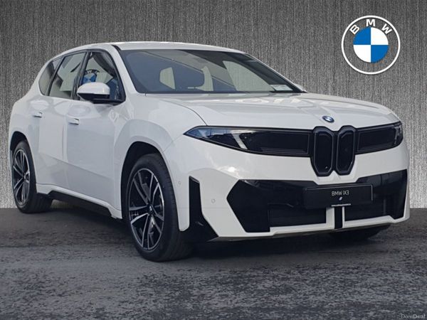 BMW iX3 SUV, Electric, 2026, White