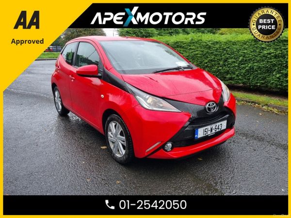 Toyota Aygo Hatchback, Petrol, 2015, Red