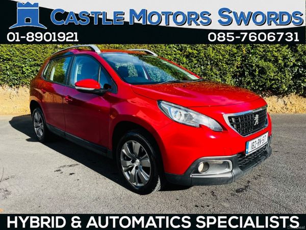Peugeot 2008 Hatchback, Diesel, 2018, Red