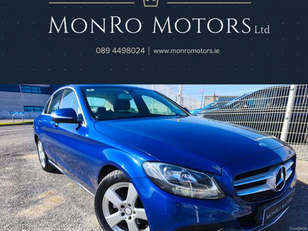 Mercedes-Benz C-Class Saloon, Diesel, 2015, Blue