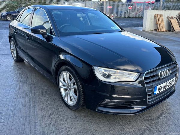 Audi A3 Saloon, Diesel, 2016, Black