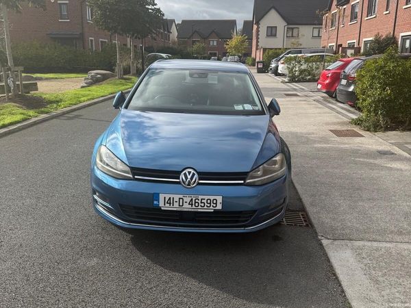 Volkswagen Golf Hatchback, Petrol, 2014, Blue