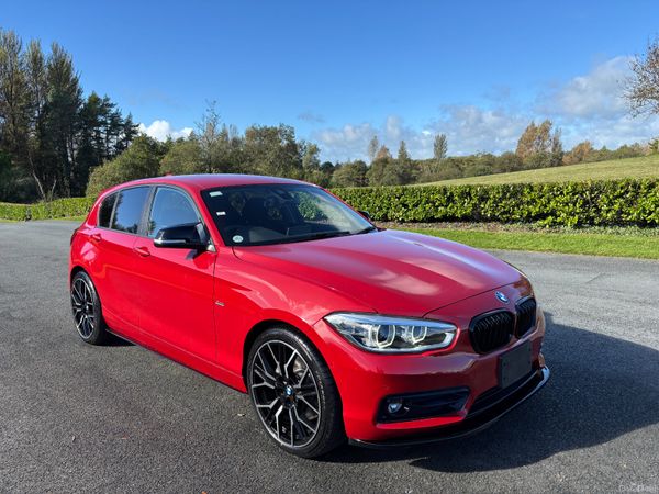 BMW 1-Series Hatchback, Diesel, 2018, Red