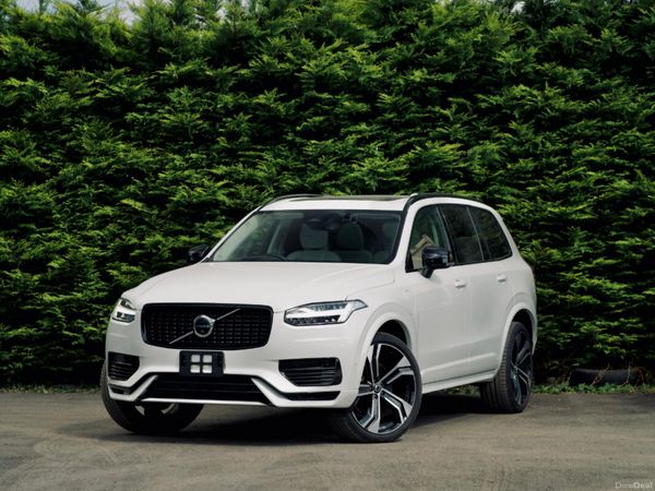 Volvo XC90 SUV, Petrol Plug-in Hybrid, 2022, White