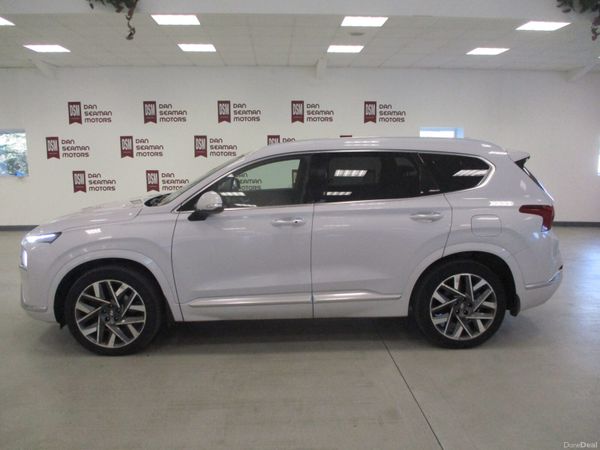 Hyundai Santa Fe SUV, Diesel, 2021, White