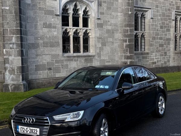 Audi A4 Saloon, Petrol, 2017, Black