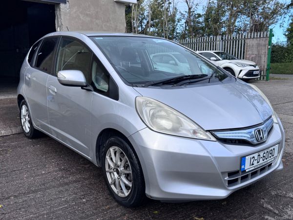Honda Fit Hatchback, Petrol Hybrid, 2012, Silver
