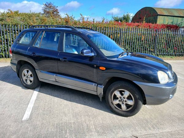 Hyundai Santa Fe SUV, Petrol, 2005, Blue