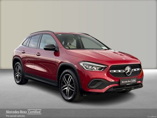 Mercedes-Benz GLA SUV, Petrol Plug-in Hybrid, 2022, Red