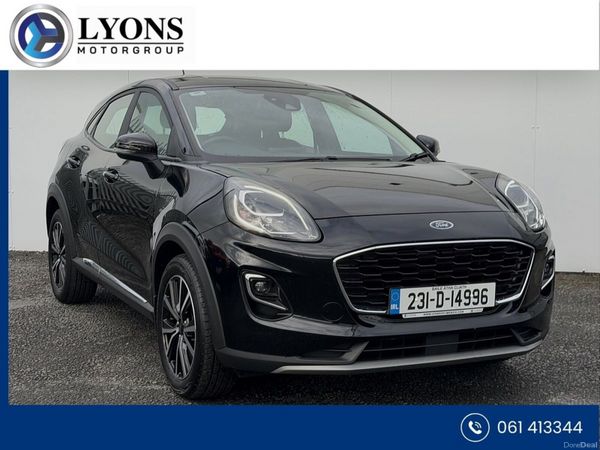 Ford Puma MPV, Petrol Hybrid, 2023, Black