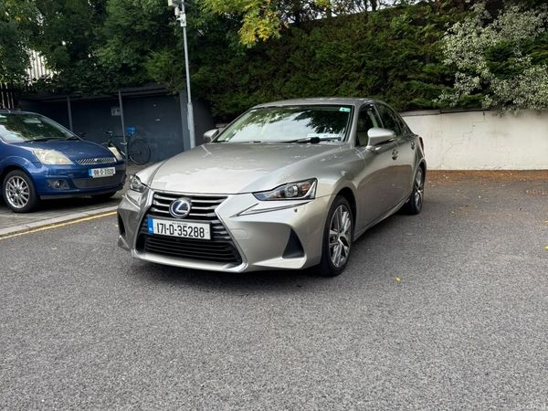Lexus IS Saloon, Petrol Hybrid, 2017, Grey