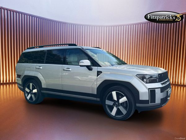 Hyundai Santa Fe SUV, Petrol Plug-in Hybrid, 2024, Grey
