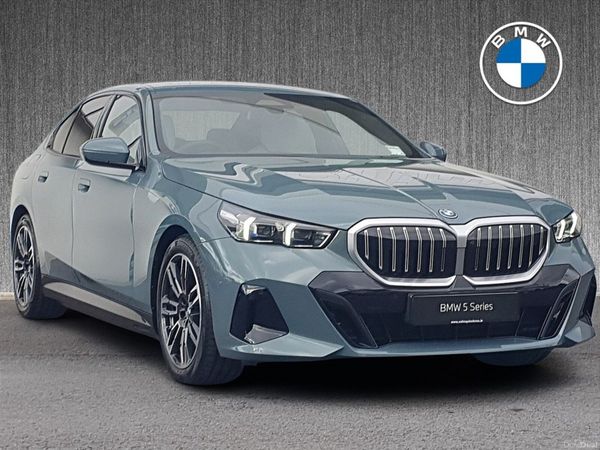 BMW 5-Series Saloon, Petrol Hybrid, 2027, Green