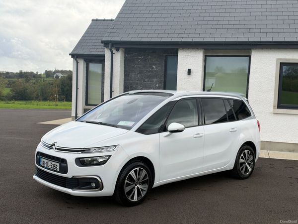 Citroen Grand C4 Picasso Hatchback, Diesel, 2018, White