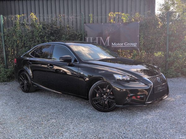 Lexus IS Saloon, Petrol Hybrid, 2015, Black