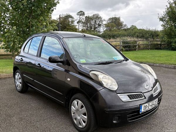 Nissan Micra Hatchback, Petrol, 2008, Black
