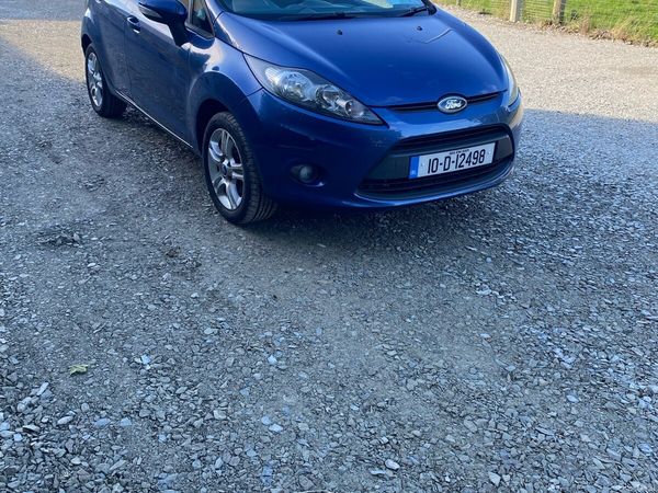 Ford Fiesta Hatchback, Petrol, 2010, Blue
